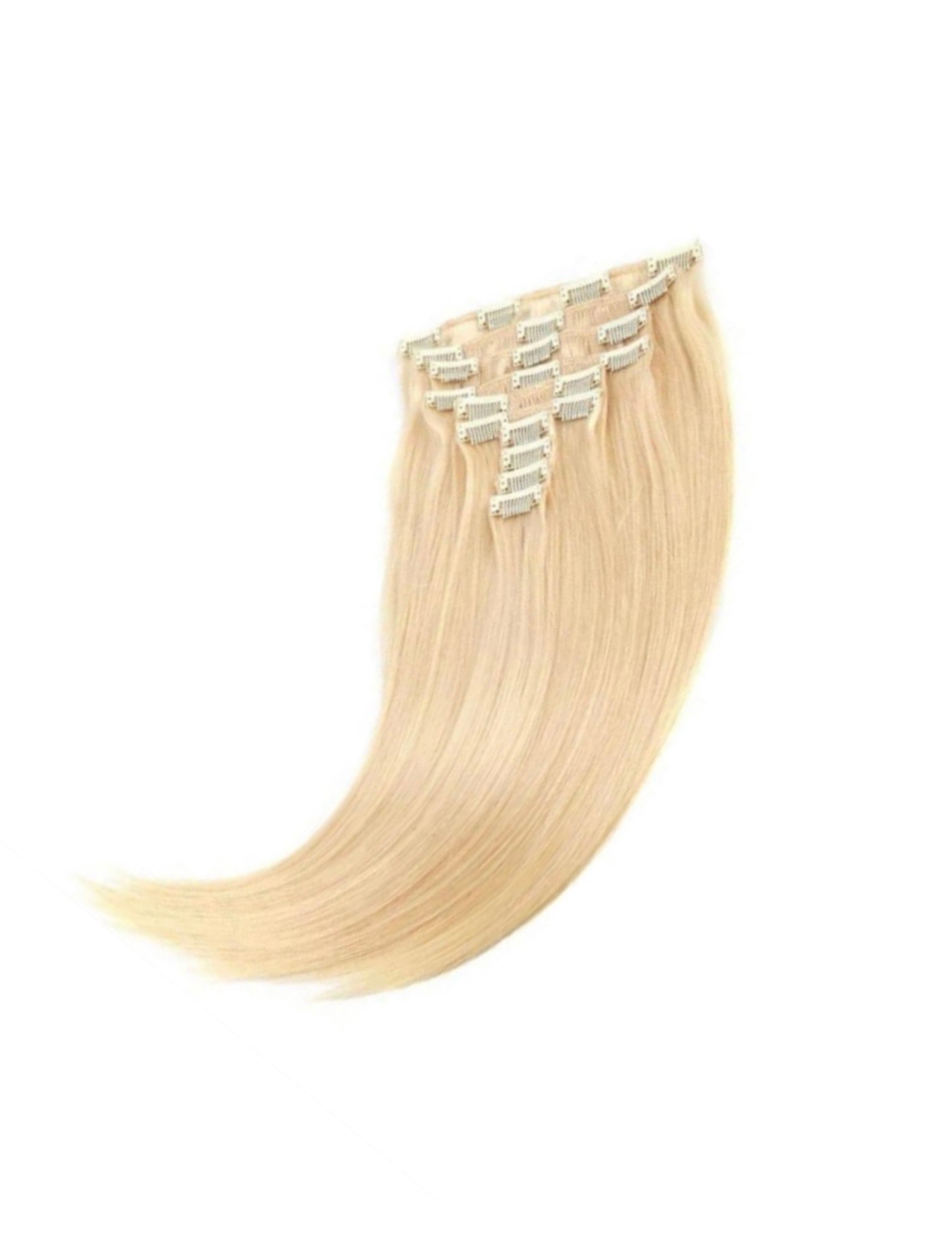 Clip ins extension blonde