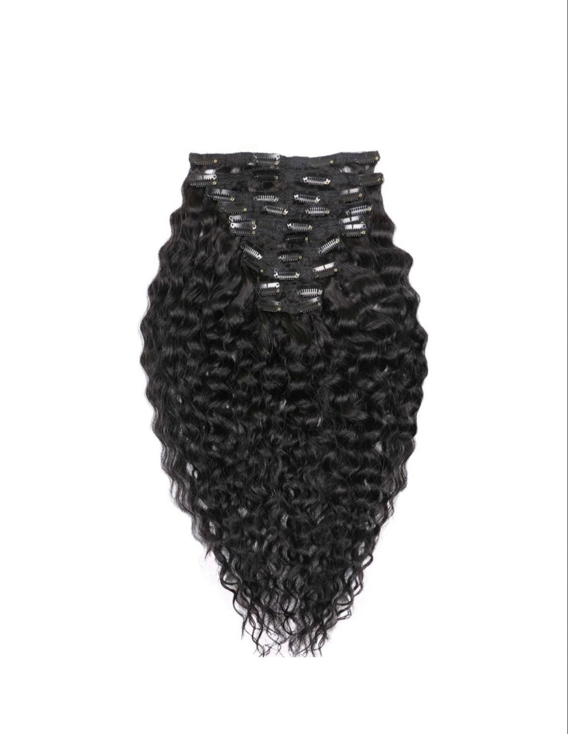 Clip in extensions deep wave